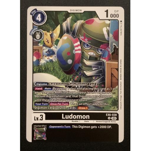 Ludomon | EX6-038 U