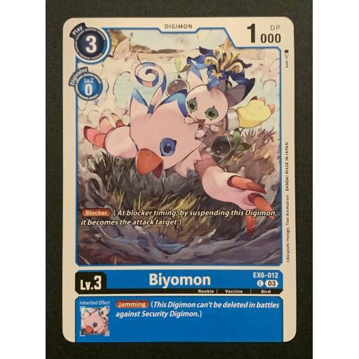 Biyomon | EX6-012 C