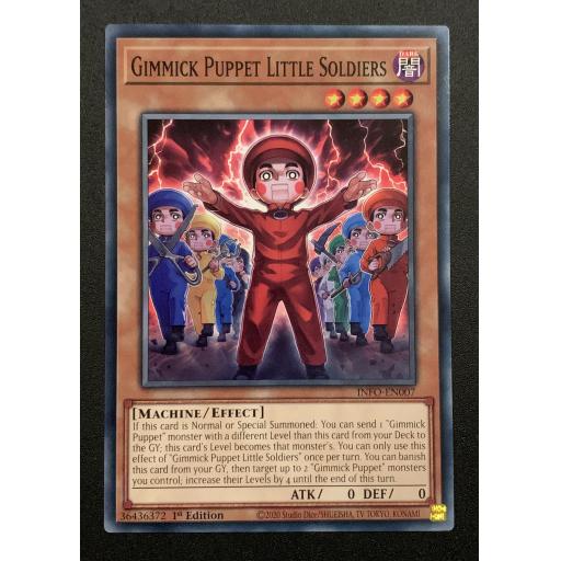 Gimmick Puppet Little Soldiers | INFO-EN007 | Common | 1st Edition