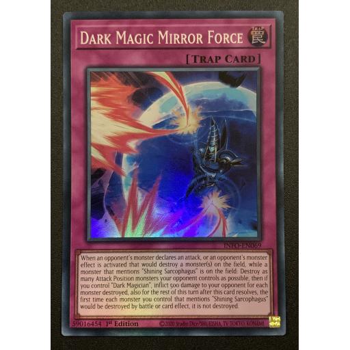 Dark Magic Mirror Force | INFO-EN069 | Super Rare | 1st Edition