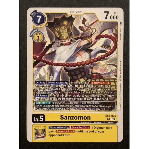 Sanzomon | EX6-025 C