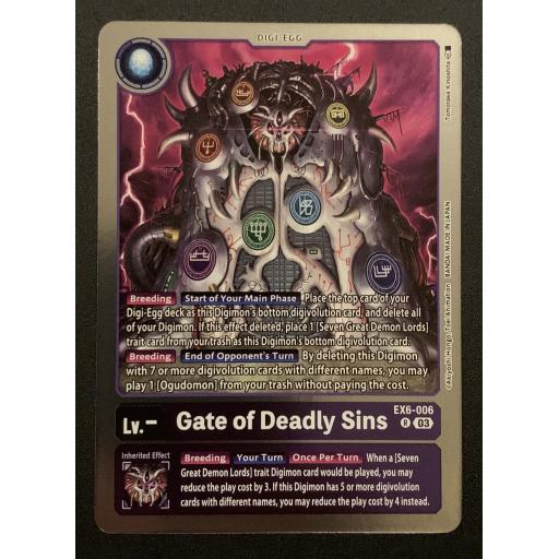 Gate of Deadly Sins | EX6-006 R