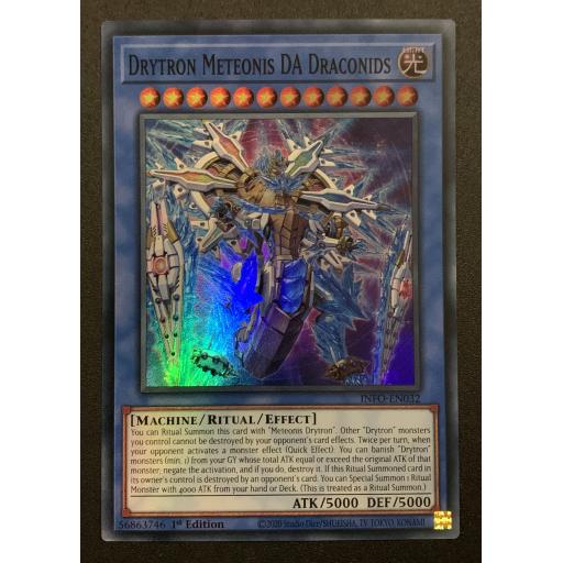 Drytron Meteonis Da Draconids | INFO-EN032 | Super Rare | 1st Edition