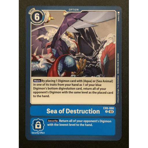 Sea of Destruction | EX6-066 C