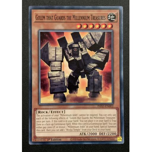 Golem the Guards the Millennium Treasures | INFO-EN002 | Common | 1st Edition