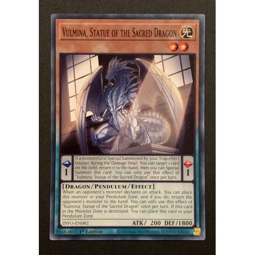 Vulmina, Statue of the Sacred Dragon | INFO-EN082 | Common | 1st Edition