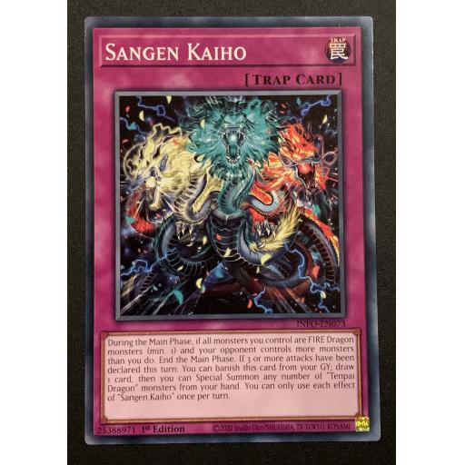 Sangen Kaiho | INFO-EN073 | Common | 1st Edition