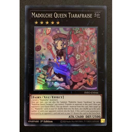 Madolche Queen Tiarafraise | INFO-EN044 | Super Rare | 1st Edition