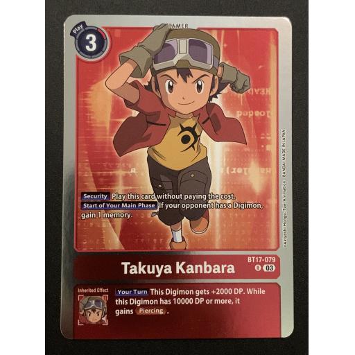 Takuya Kanbara | BT17-079 | Rare