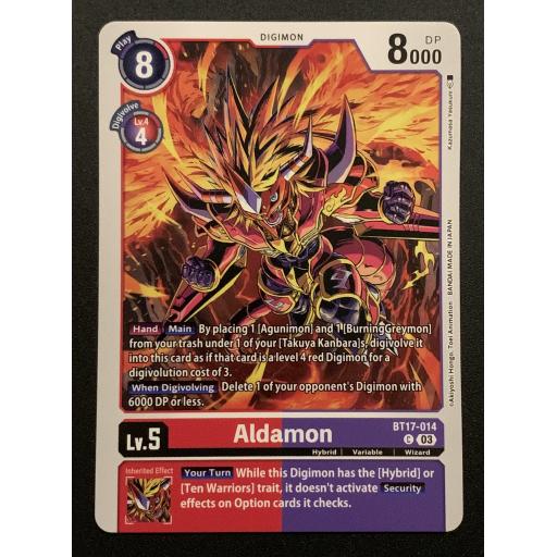 Aldamon | BT17-014 | Common