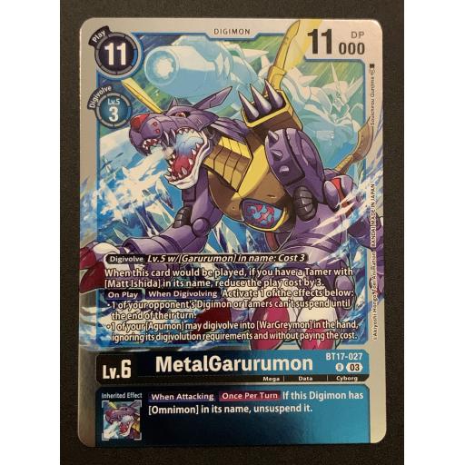 MetalGarurumon | BT17-027 | Rare