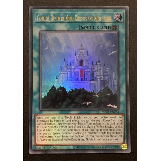 Camelot Realm of Noble Knights and Noble Arms | MP23-EN281 | Ultra Rare | 1st Edition