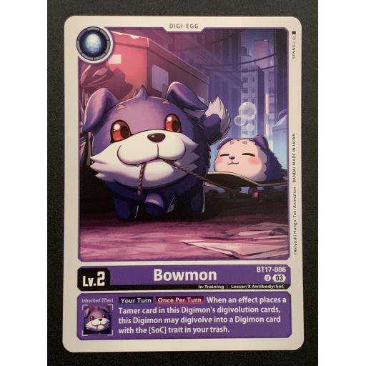 Bowmon | BT17-006 | Uncommon