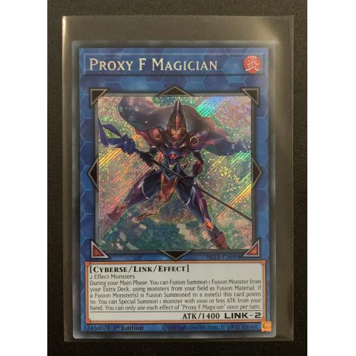 Proxy F Magician | BLTR-EN094 | Secret Rare | 1st Edition