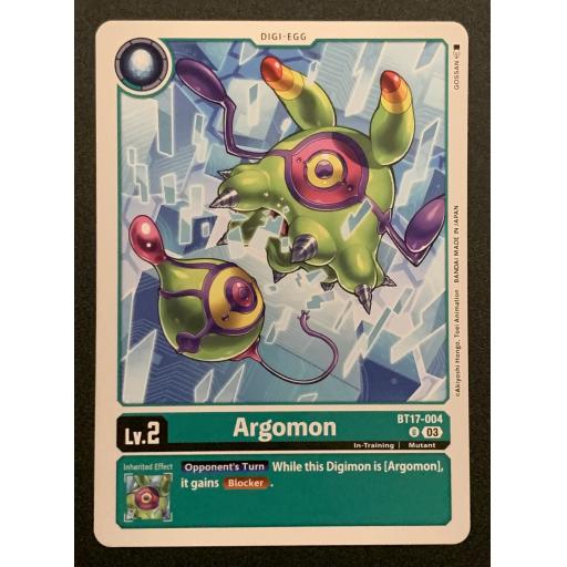 Argomon | BT17-004 | Uncommon