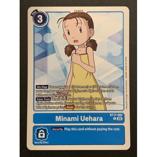 Minuami Uehara | BT17-082 | Uncommon