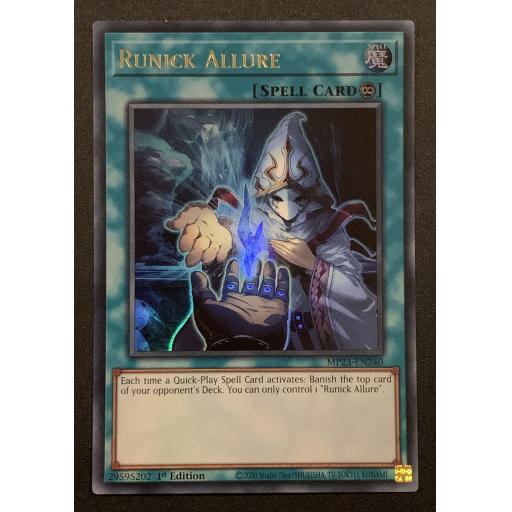 Runick Allure | MP23-EN240 | Ultra Rare | 1st Edition