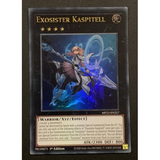 Exosister Kaspitell | MP23-EN257 | Ultra Rare | 1st Edition