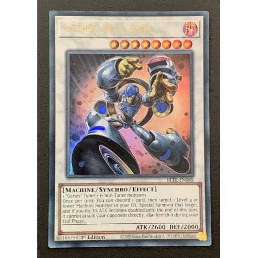 Genex Ally Axel | BLTR-EN088 | Ultra Rare | 1st Edition