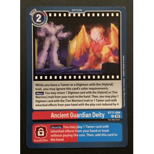 Ancient Guardian Deity | BT17-094 | Uncommon