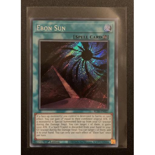 Ebon Sun | BLTR-EN027 | Secret Rare | 1st Edition