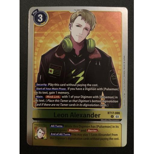 Leon Alexander | BT17-086 | Rare