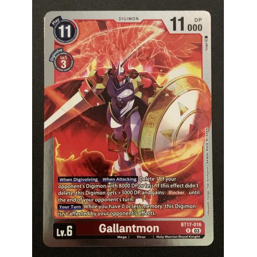 Gallantmon | BT17-016 | Rare