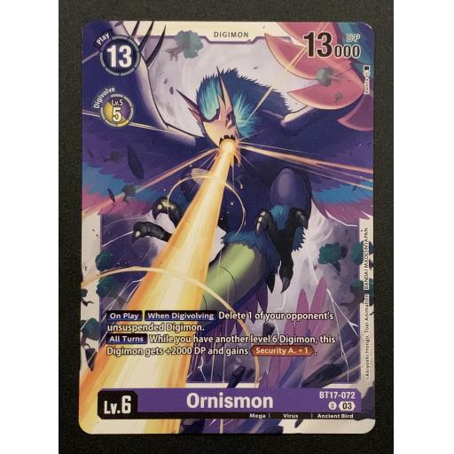 Ornismon | BT17-072 | Uncommon