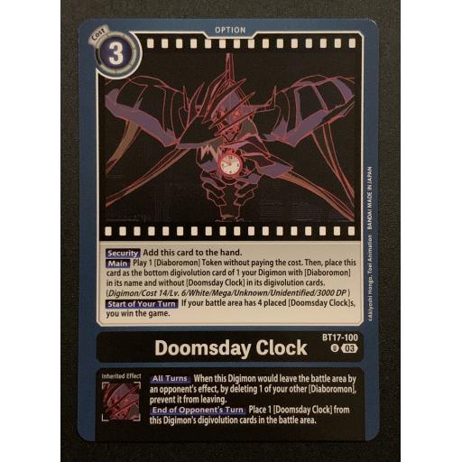 Doomsday Clock | BT17-100 | Uncommon