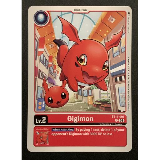 Gigimon | BT17-001 | Uncommon