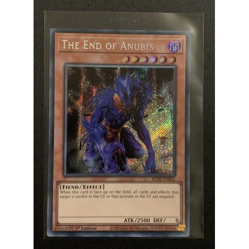 The End of Anubis | BLTR-EN052 | Secret Rare | 1st Edition