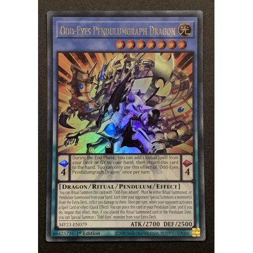 Odd-Eyes Pendulumgraph Dragon | MP23-EN079 | Ultra Rare | 1st Edition