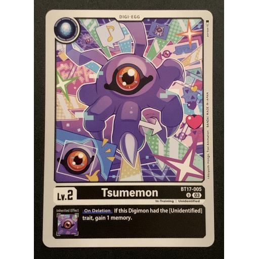 Tsumemon | BT17-005 | Uncommon