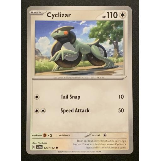 Cyclizar | 127/142 | Common