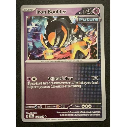 Iron Boulder | 071/142 | Reverse Holo