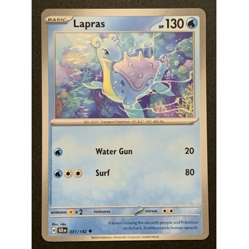 Lapras | 031/142 | Uncommon