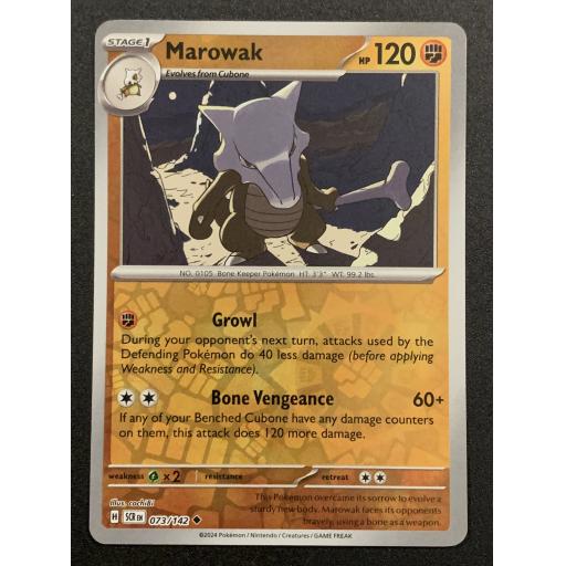 Marowak | 073/142 | Reverse Holo