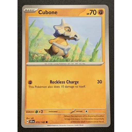 Cubone | 072/142 | Common