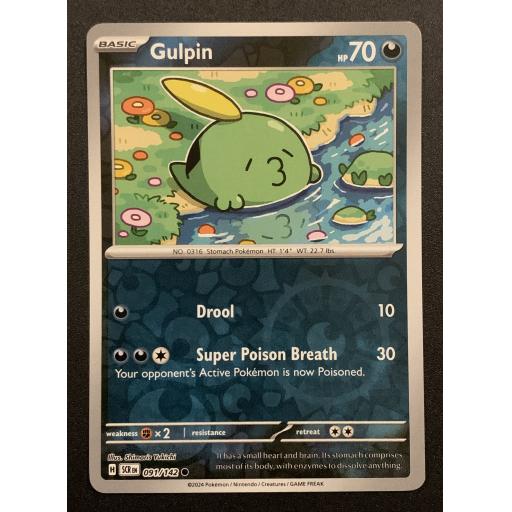 Gulpin | 091/142 | Reverse Holo