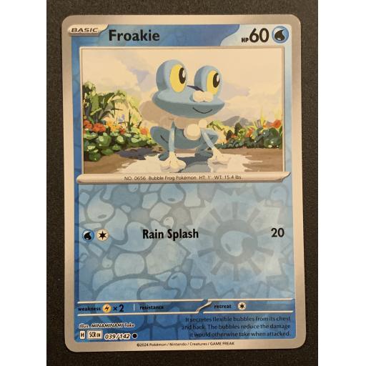 Froakie | 039/142 | Reverse Holo