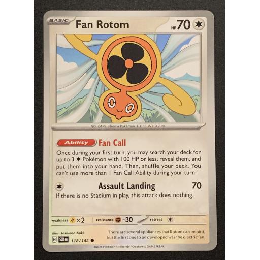 Fan Rotom | 118/142 | Common