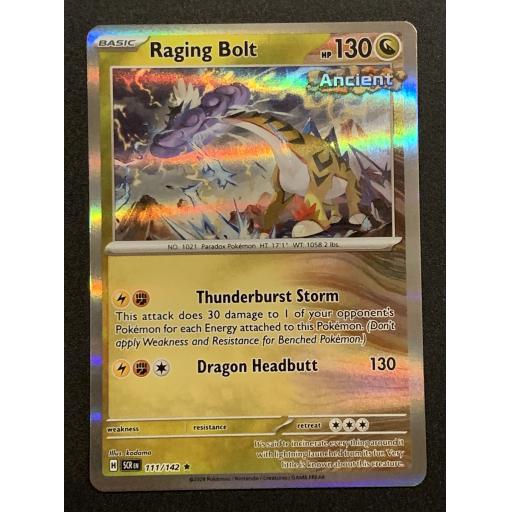 Raging Bolt | 111/142 | Holo Rare