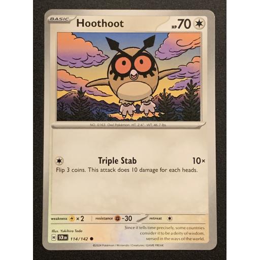 Hoothoot | 114/142 | Common