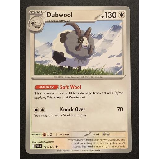 Dubwool | 125/142 | Uncommon