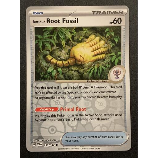 Antique Root Fossil | 130/142 | Reverse Holo