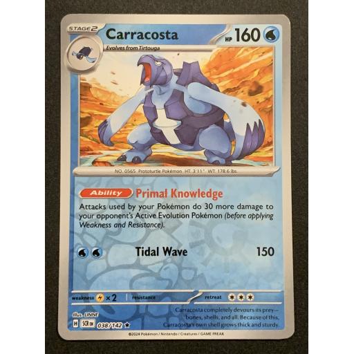 Carracosta | 038/142 | Reverse Holo