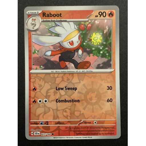 Raboot | 027/142 | Reverse Holo