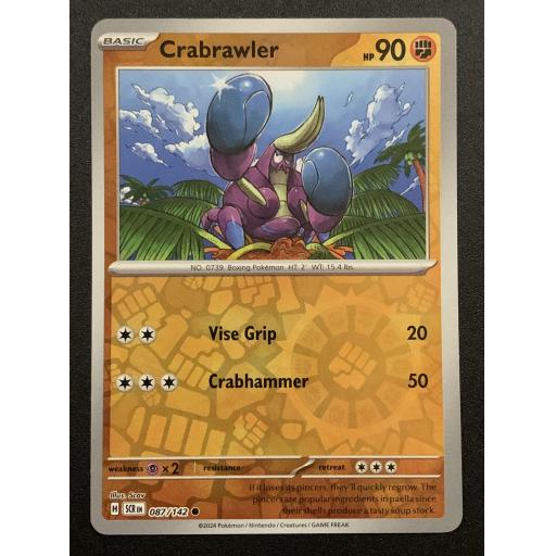 Crabrawler | 087/142 | Reverse Holo