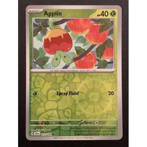 Applin | 012/142 | Reverse Holo