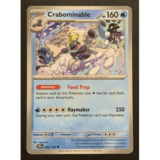 Crabominable | 042/142 | Uncommon